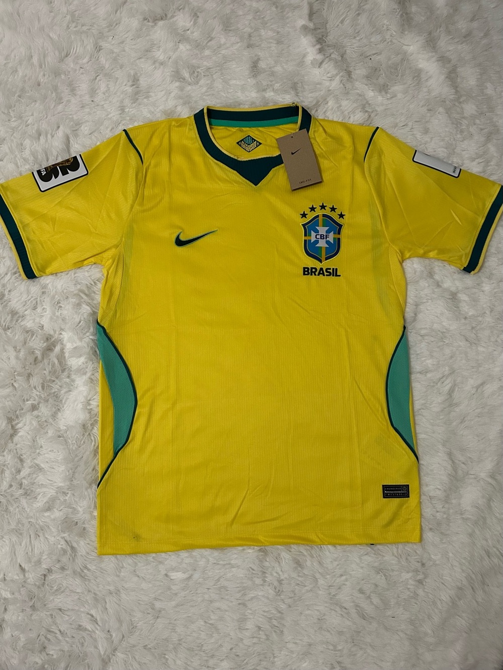 Nike Brazil Men’s National Team Jersey - Yellow & Green
